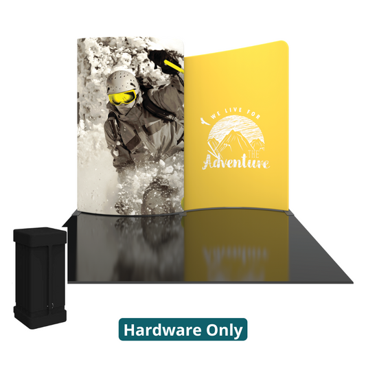 10ft Formulate Designer Series Kit 03 Fabric Backwall (Hardware Only)