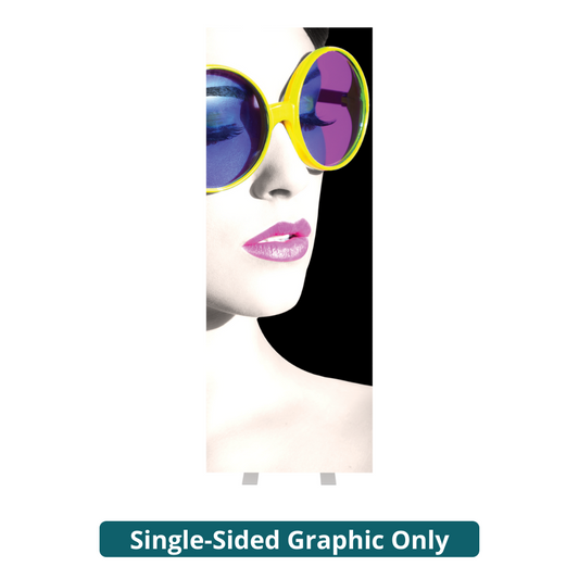 3ft x 8ft Vector Frame Essential Light Box Rectangle 02 Single-Sided (Graphic Only)