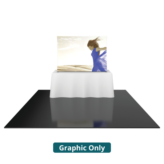 5ft Formulate Master Tabletop TT1 Fabric Backwall Graphic w/ Backer (Graphic Only)