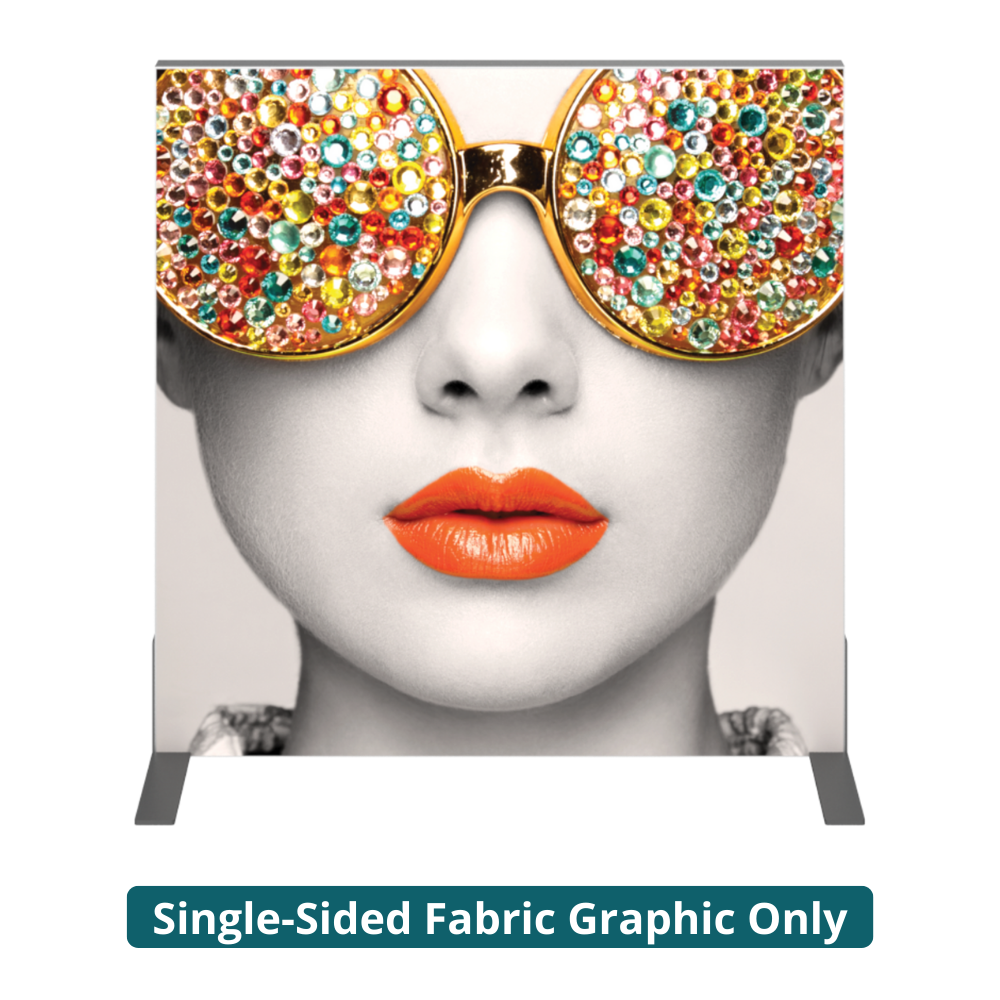 3ft x 3ft Vector Frame Square 01 Fabric Banner Display Single-Sided (Graphic Only)