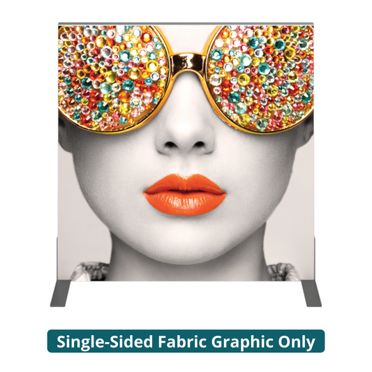 3ft x 3ft Vector Frame Square 01 Fabric Banner Display Single-Sided (Graphic Only)