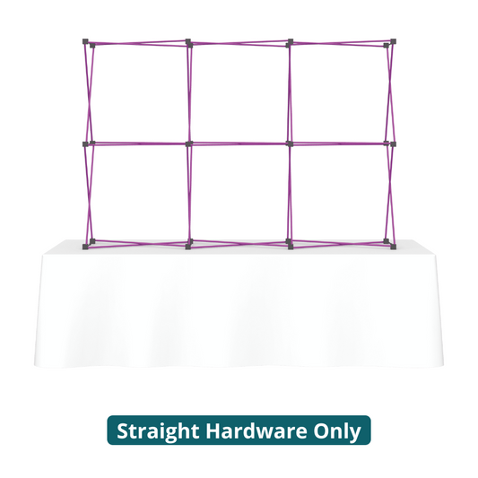 8ft (3x2) Coyote Straight Tabletop Frame (Hardware Only)