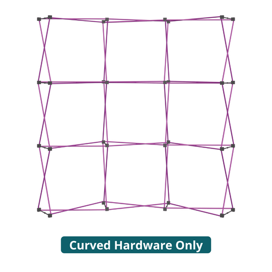 8ft (3x3) Coyote Curved Frame (Hardware Only)