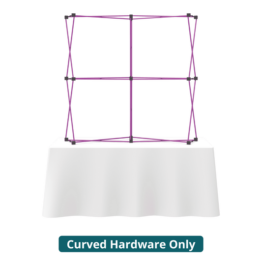 6ft (2x2) Coyote Curved Tabletop Frame (Hardware Only)