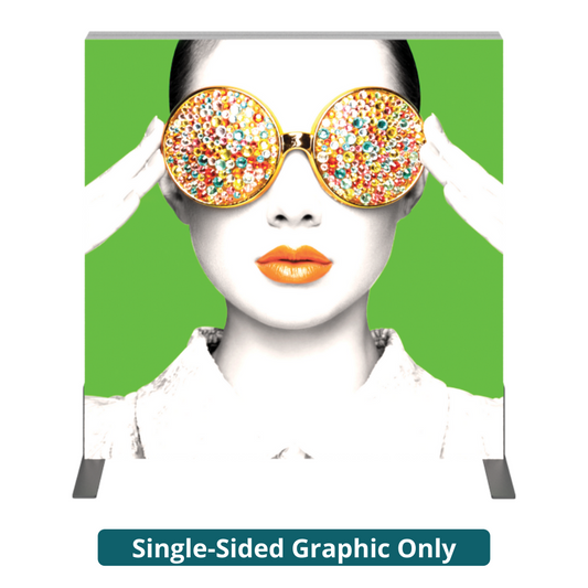 3ft x 3ft Vector Frame Light Box Square 01 Fabric Banner Display Single-Sided (Graphic Only)