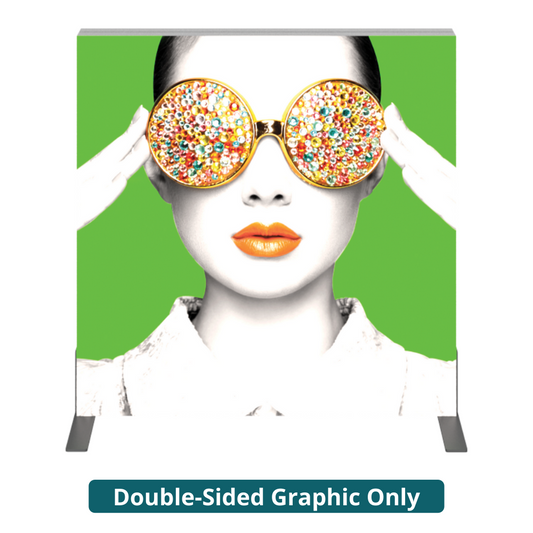 3ft x 3ft Vector Frame Light Box Square 01 Fabric Banner Display Double-Sided (Graphic Only)