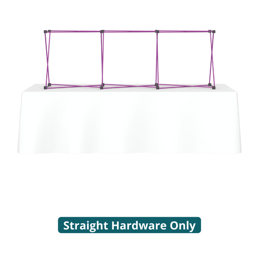 8ft (3x1) Coyote Straight Tabletop Frame (Hardware Only)