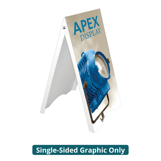Apex Outdoor Sign Stand Single-Sided (Graphic Only)