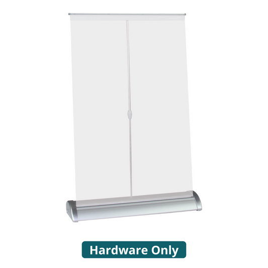 11in Breeze 2 Retractable Tabletop Banner Stand (Hardware Only)