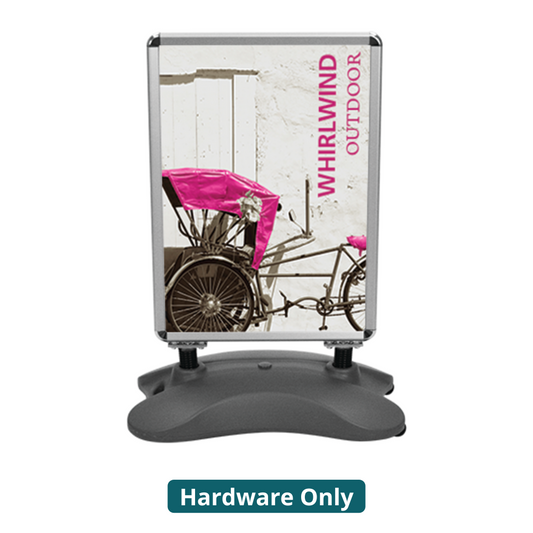 Whirlwind Outdoor Sign Stand (Hardware Only)