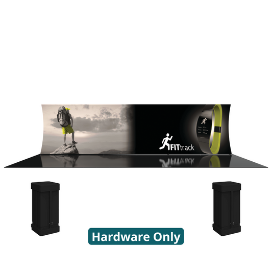 30ft Formulate Designer Series Kit 04 Fabric Backwall (Hardware Only)