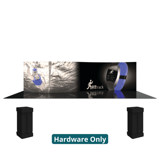 30ft Formulate Designer Series Kit 06 Fabric Backwall (Hardware Only)
