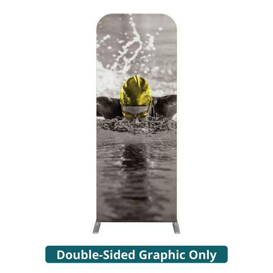 31.5in x 92in Formulate Essential Banner 800 Straight Double-Sided (Graphic Only)