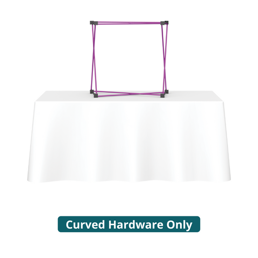 4ft (1x1) Coyote Curved Tabletop Frame (Hardware Only)
