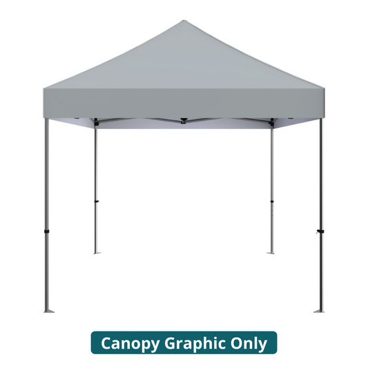 10ft x 10ft Zoom Economy and Standard Popup Tents Solid Stock (Canopy Graphic Only)