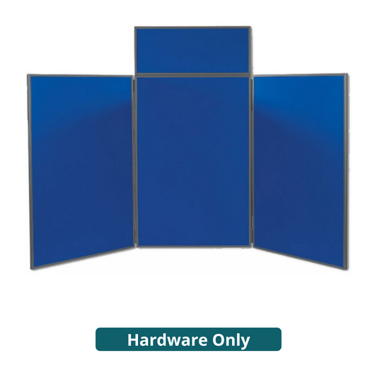 6ft x 4ft Horizon 3 Tabletop Folding Panel Display (Hardware Only)