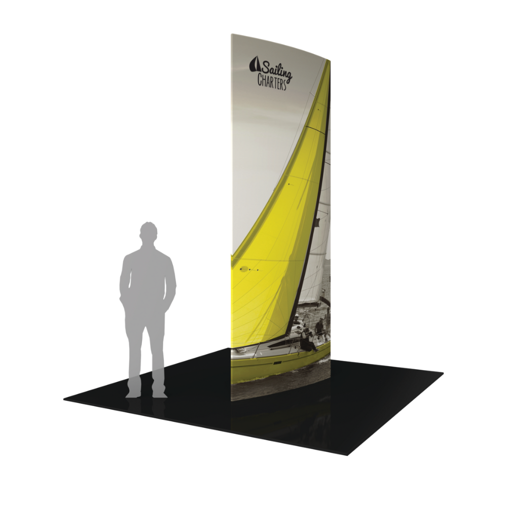 12ft Formulate Shield Tower 03 Tension Fabric Structure (Graphic Package)