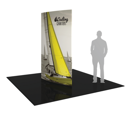 8ft Formulate Shield Tower 01 Tension Fabric Structure (Graphic Package)