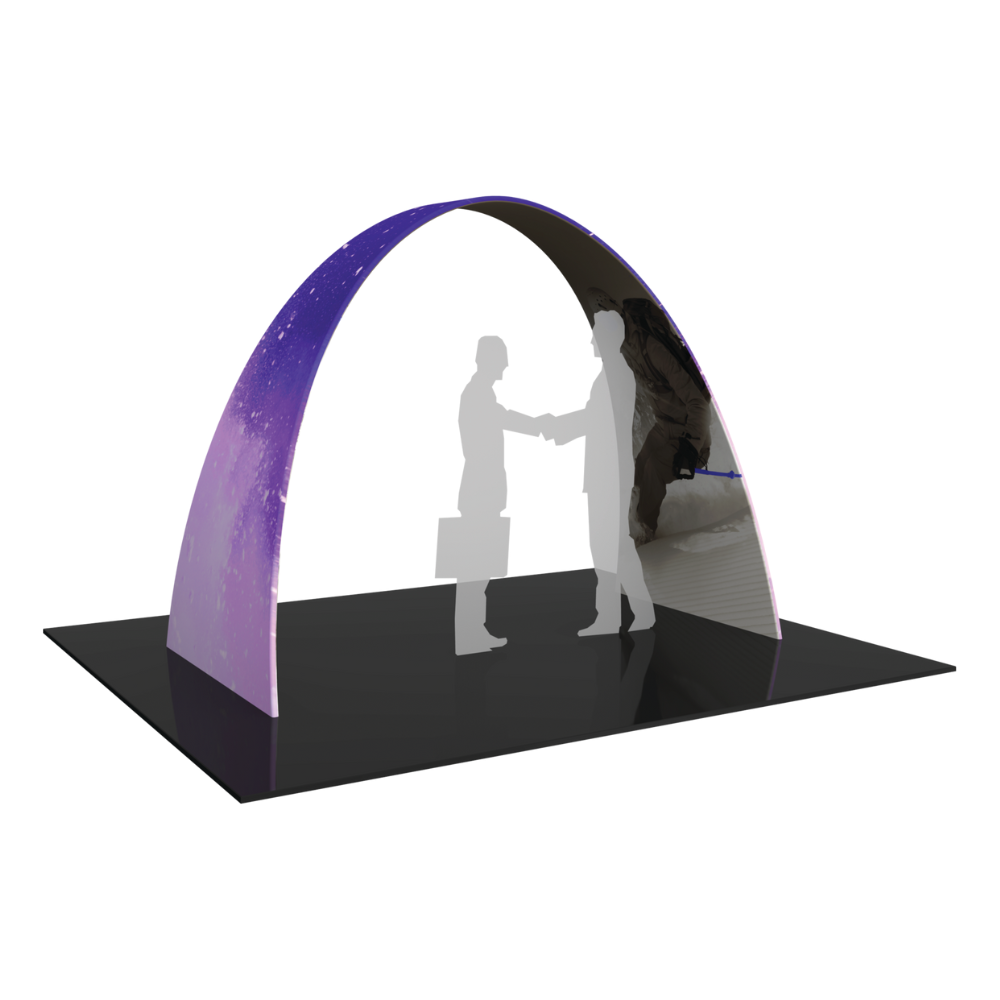 10ft Formulate Arch 02 Tension Fabric Structure (Graphic Only)
