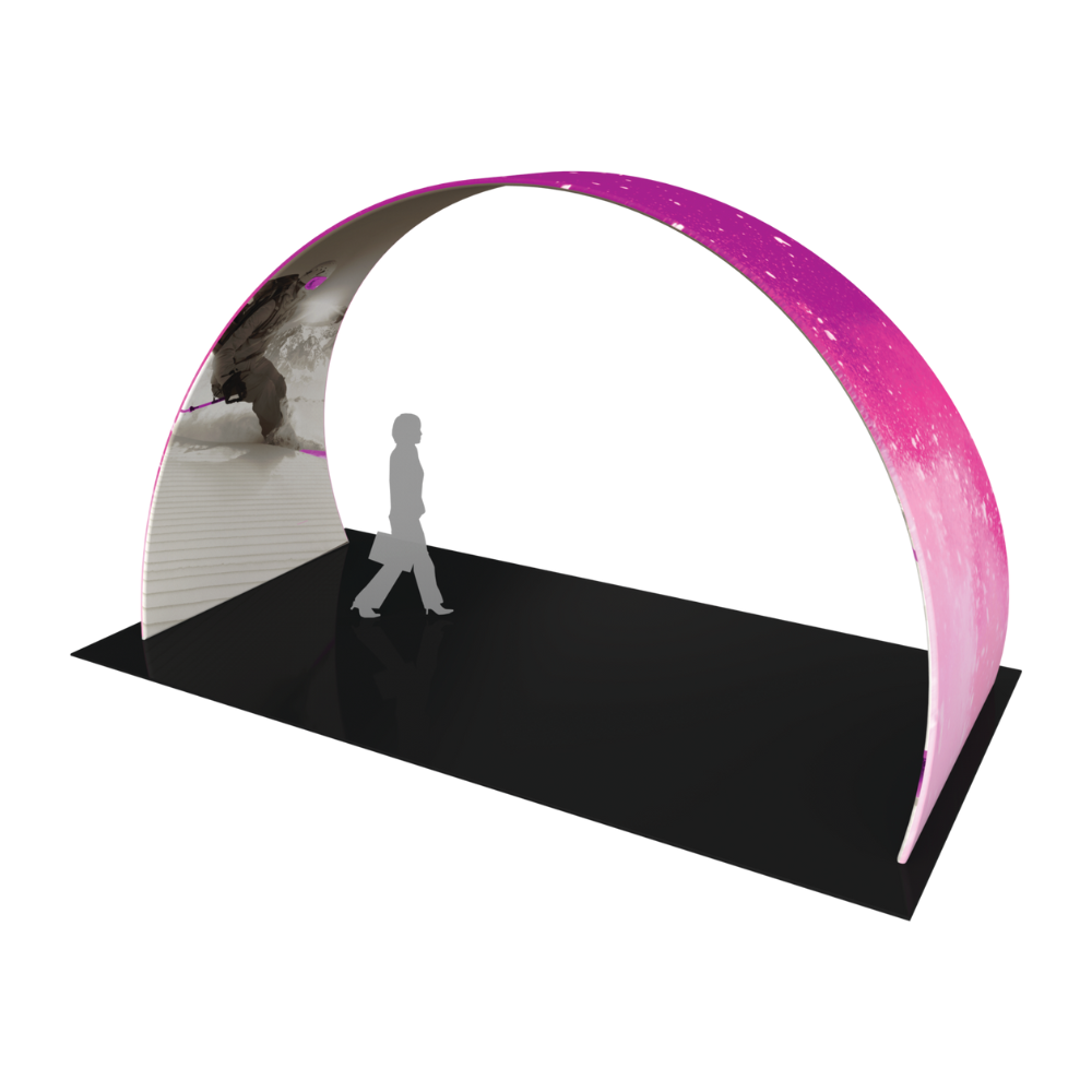 20ft Formulate Arch 03 Tension Fabric Structure (Hardware Only)