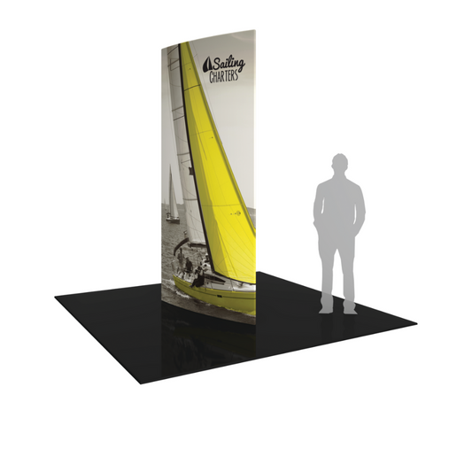 10ft Formulate Shield Tower 02 Tension Fabric Structure (Graphic Package)