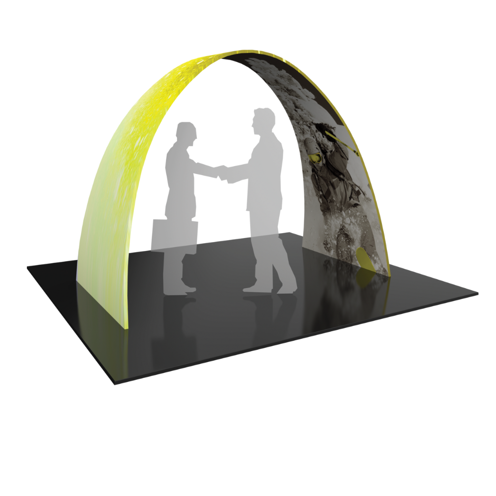 10ft Formulate Arch 07 Tension Fabric Structure (Graphic Only)