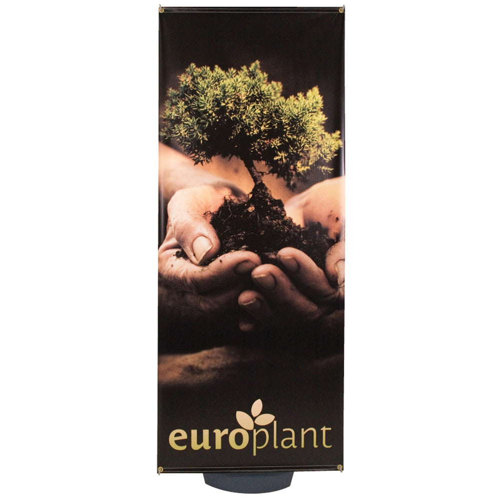 Zeppy Outdoor Banner Stand Graphic Package (Stand & Graphic - Scrim)