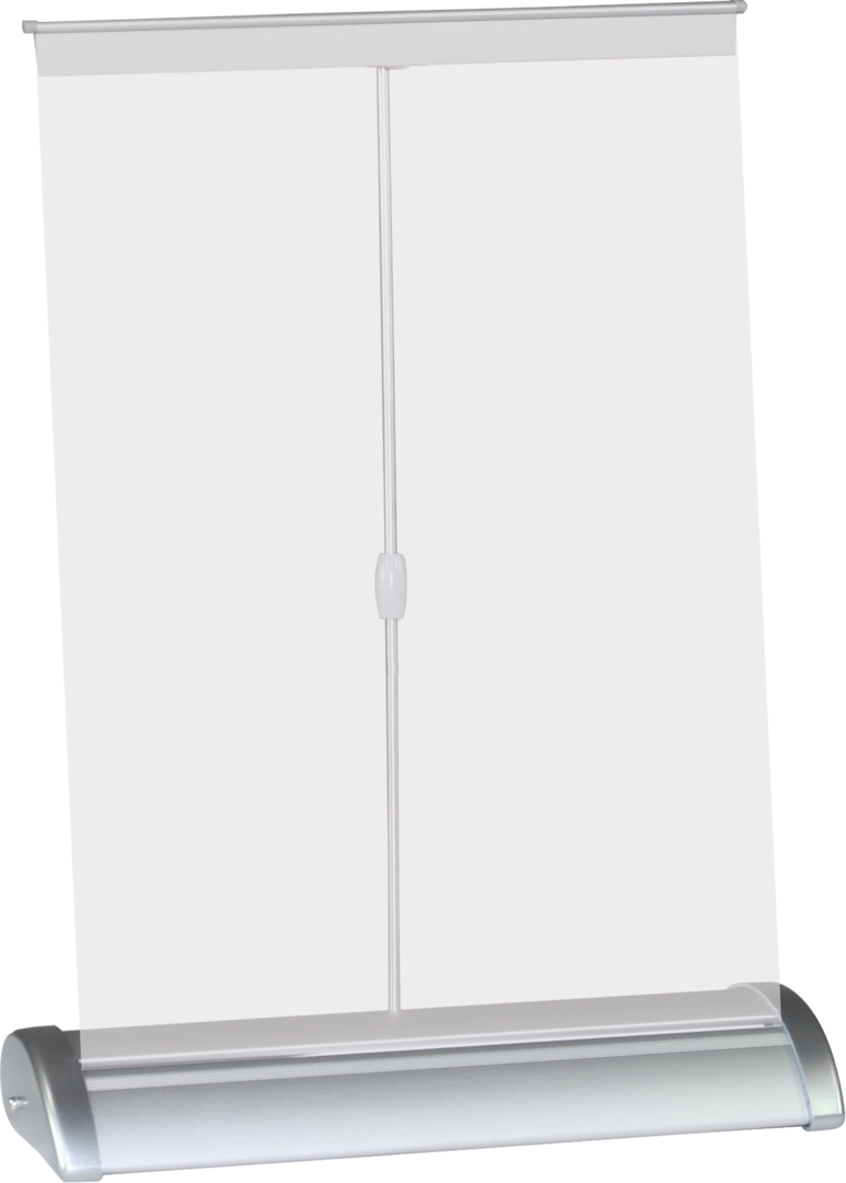 11in Breeze 2 Retractable Tabletop Banner Stand (Hardware Only)