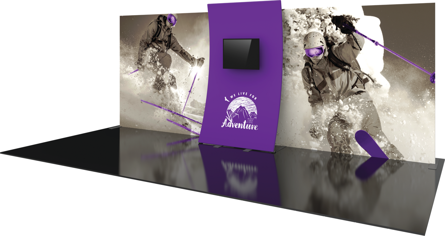 20ft Formulate Designer Series Kit 05 Fabric Backwall (Graphic Package)