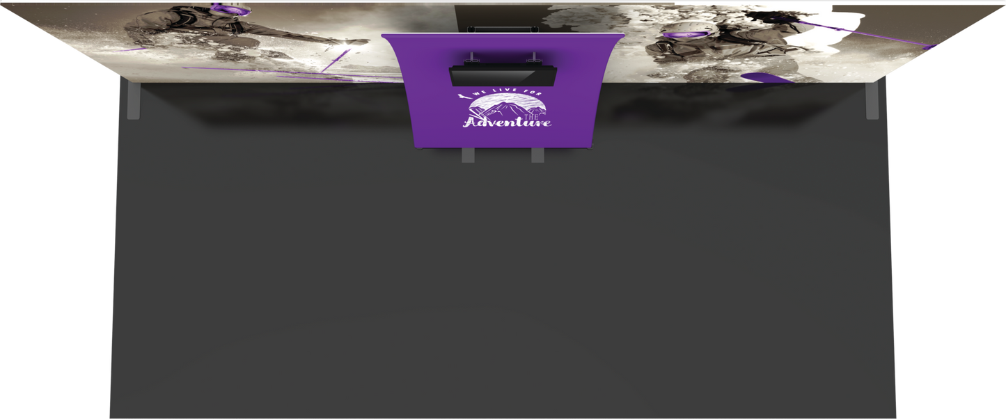 20ft Formulate Designer Series Kit 05 Fabric Backwall (Graphic Package)