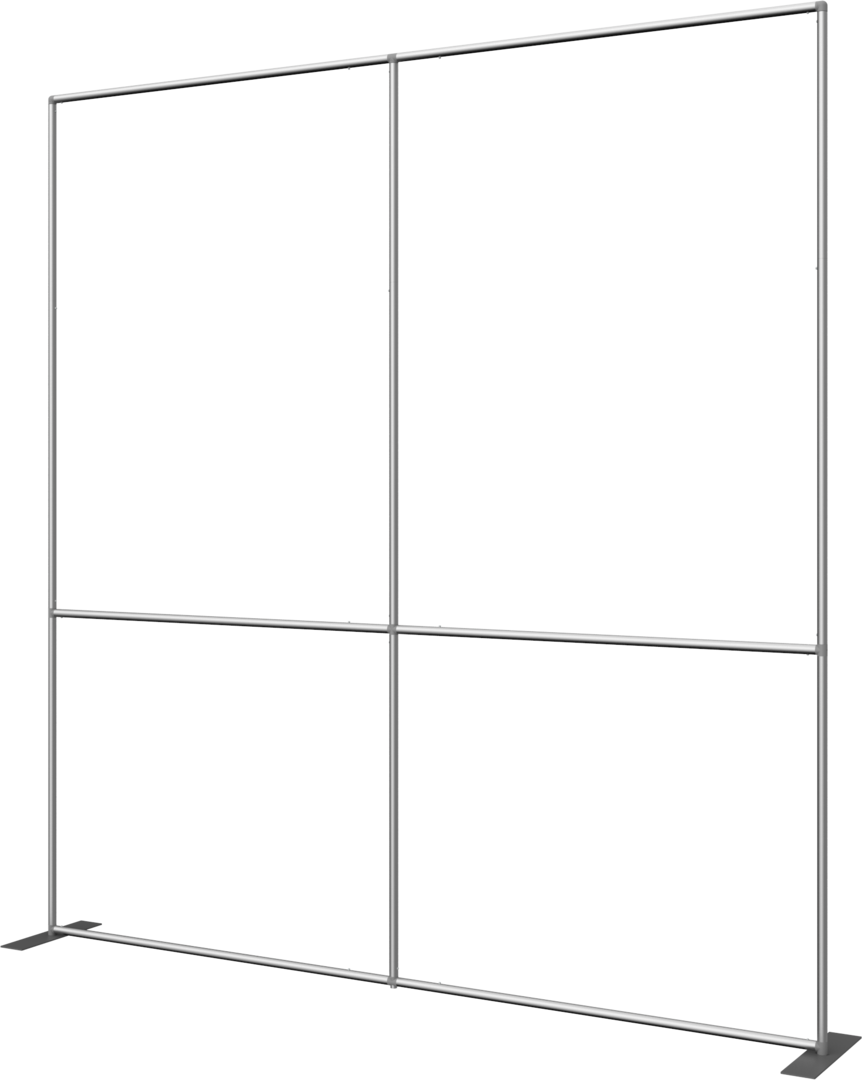 10ft x 10ft Formulate Master Straight Tall Fabric Backwall Frame (Hardware Only)
