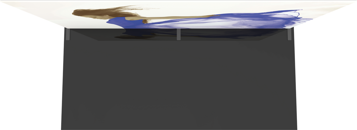 20ft x 10ft Formulate Master Straight Fabric Backwall Double-Sided (Graphic Package)
