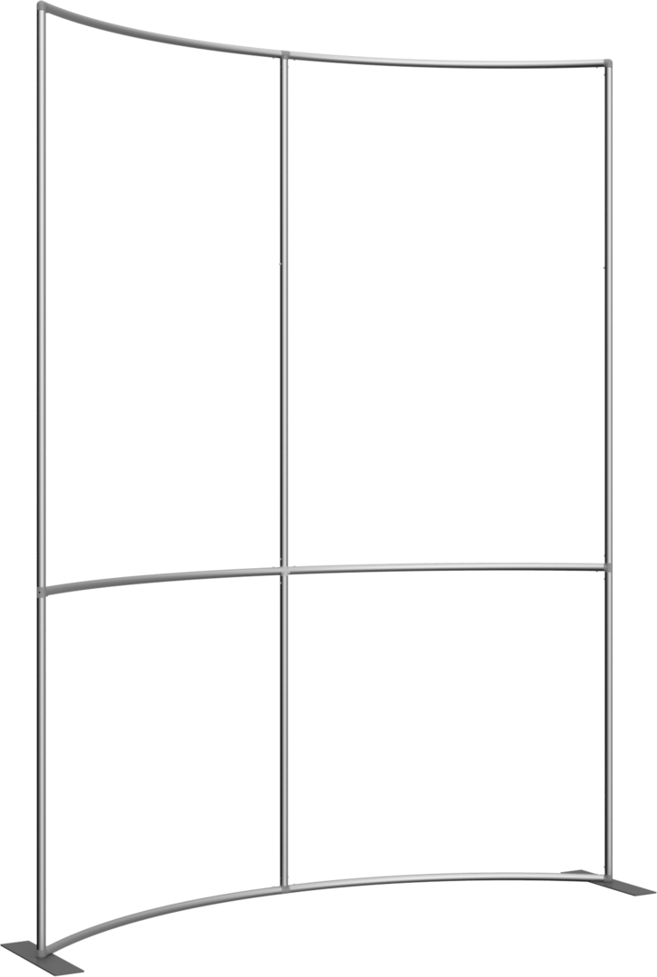 8ft x 10ft Formulate Master Horizontal Curve Fabric Backwall Graphic w/ Backer (Graphic Package)
