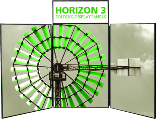 2ft x 1ft Horizon Folding Panel Display Header Panel (Graphic Package)