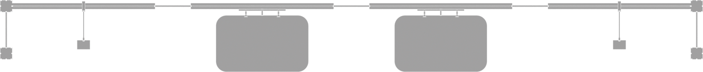 20ft x 10ft Hybrid Pro Modular Backwall Kit 13 (Graphic Only)