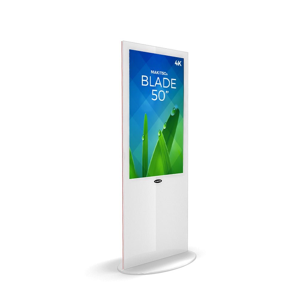 Makitso Blade 50" Pro 4K UHD Digital Signage Kiosk - All4Displays