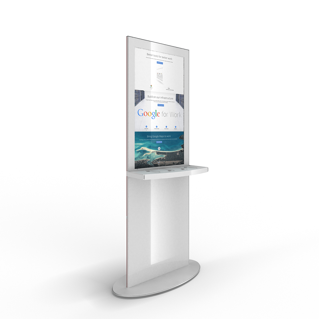 Makitso Blade 50" Pro 4K UHD Digital Signage Kiosk - All4Displays
