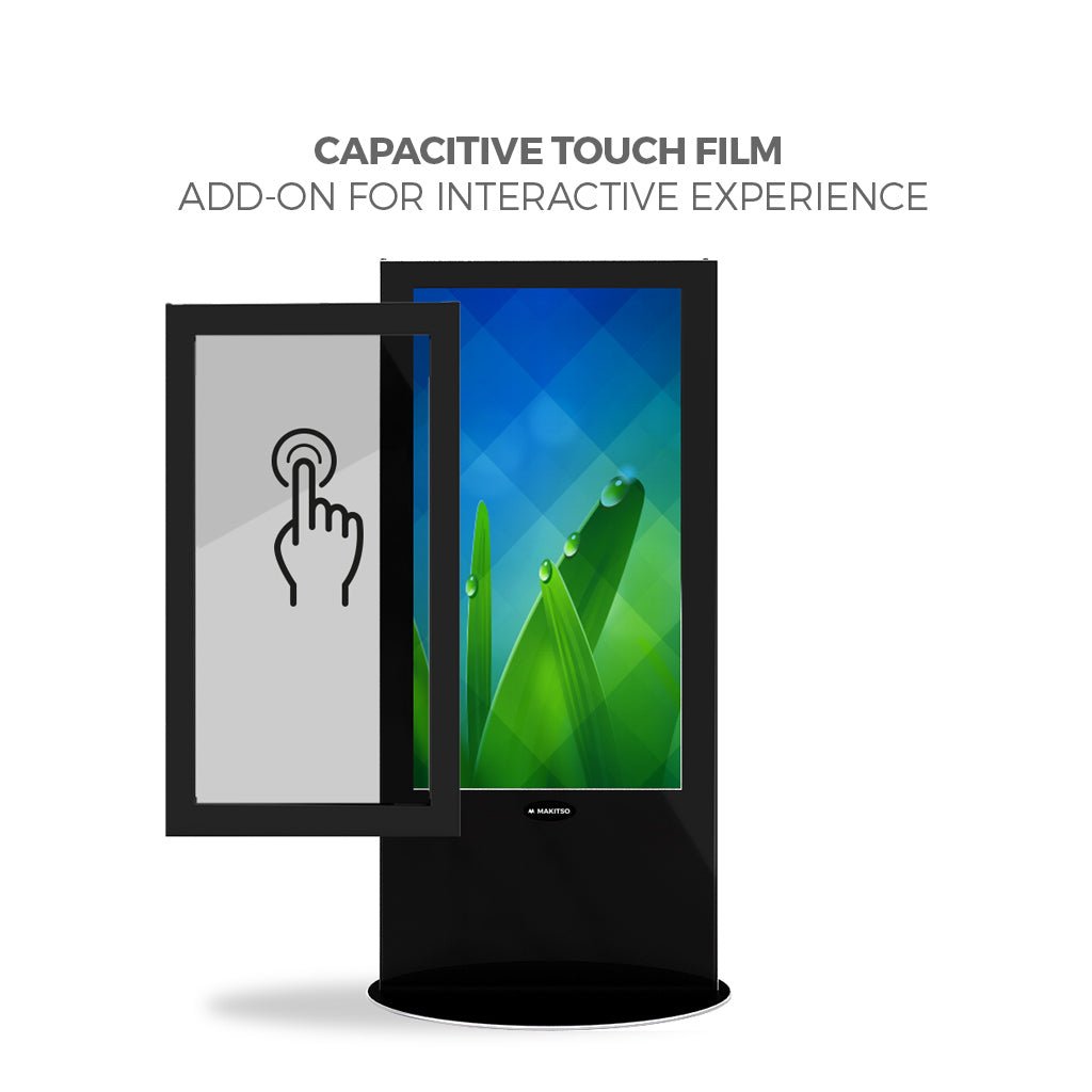 Makitso Blade 58" Pro 4K UHD Digital Signage Kiosk - All4Displays