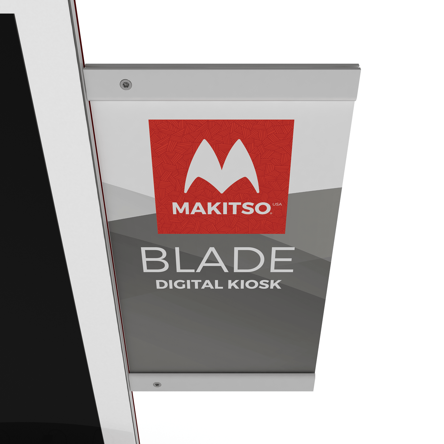 Makitso® Blade Side Bar with Banner Print - All4Displays