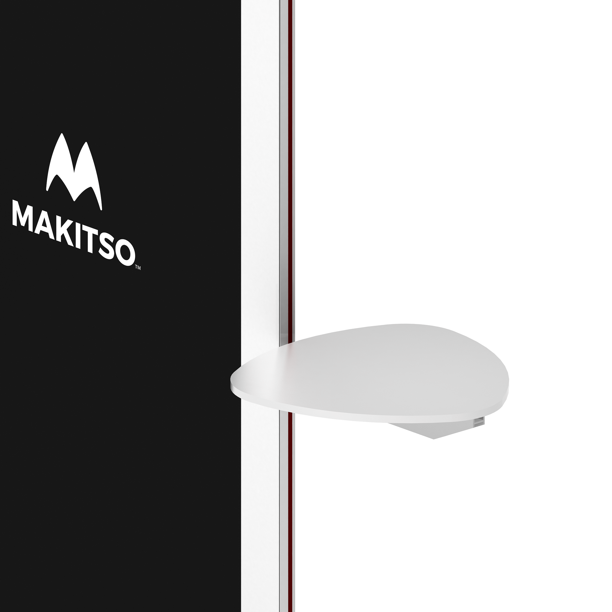 Makitso® Blade Triangular Shelf - All4Displays
