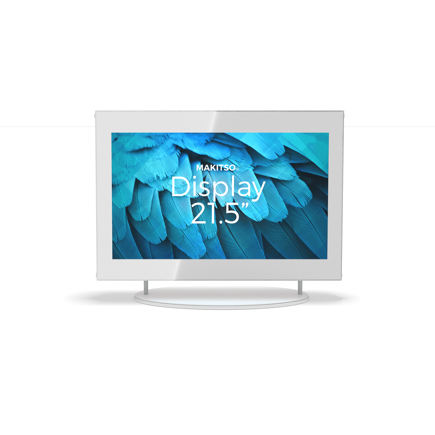Makitso Mini Blade 21.5" 4K UHD Digital Signage Kiosk - All4Displays