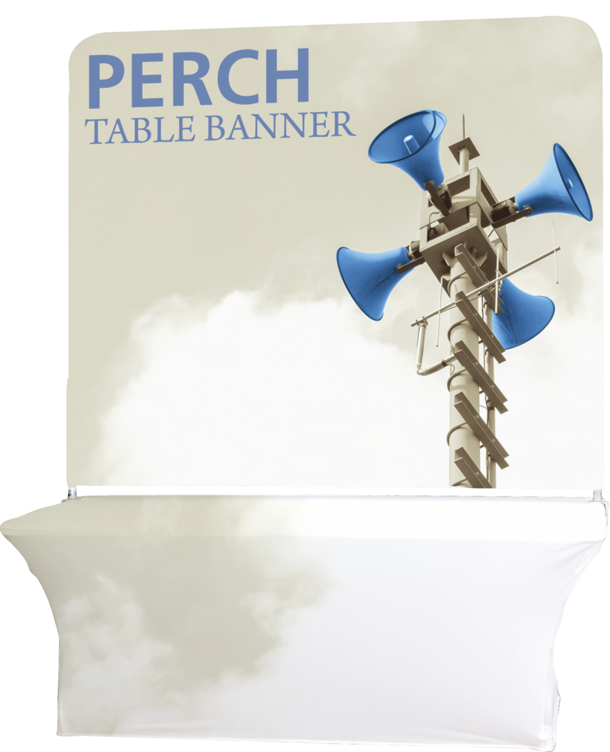 6ft Perch Table Pole Banner Display (Tall Graphic Only)