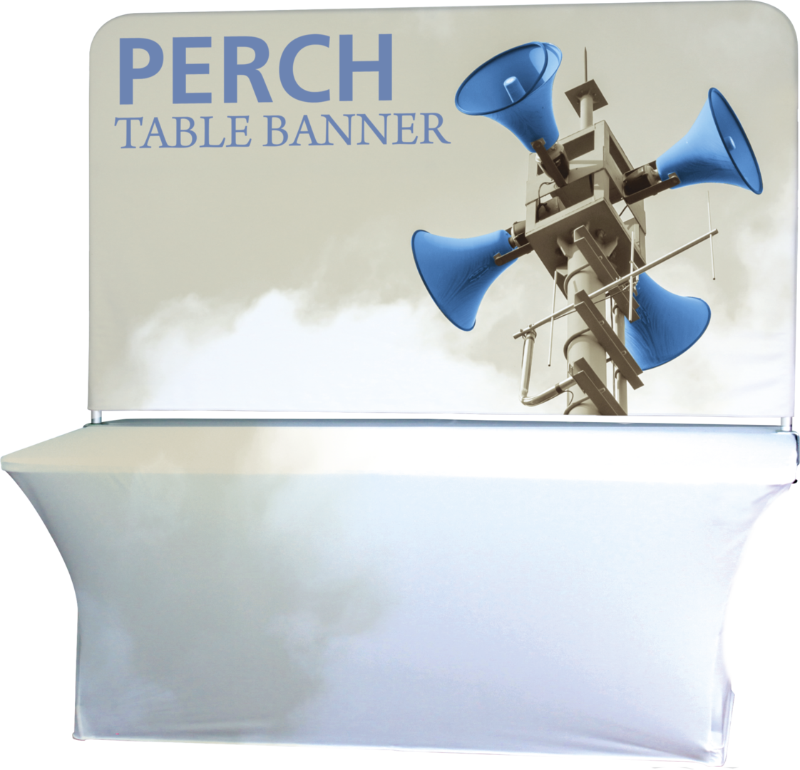 8ft Perch Table Pole Banner Display (Hardware Only)