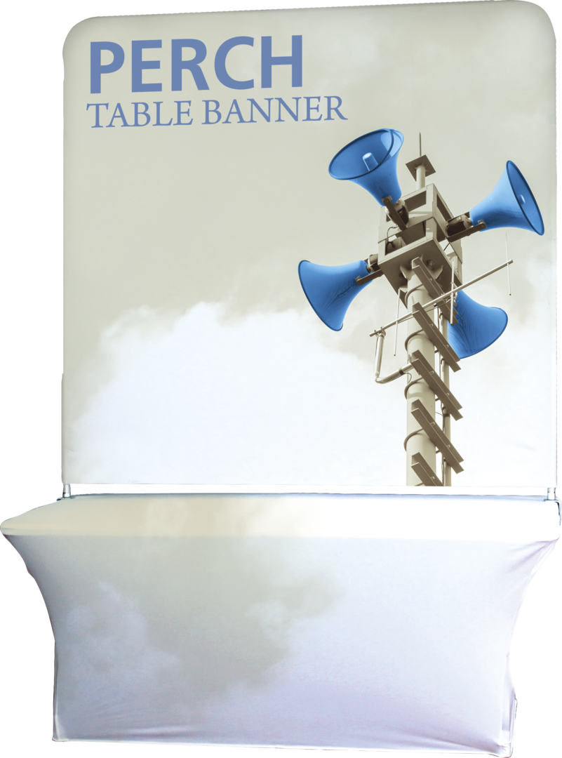 8ft Perch Table Pole Banner Display (Hardware Only)