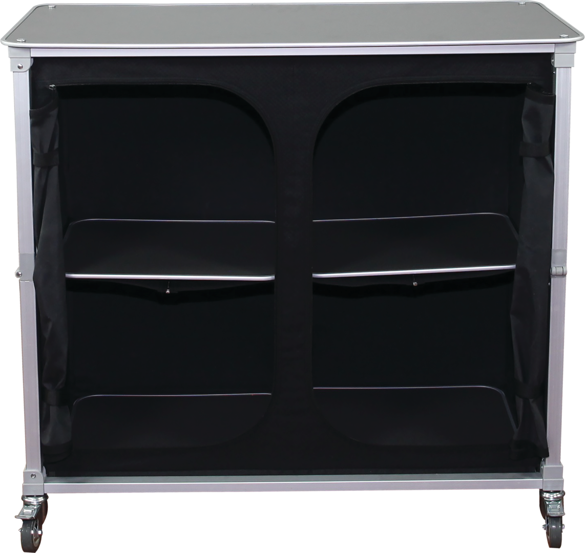Portable Popup Bar Large with Black Top (Hardware Only)