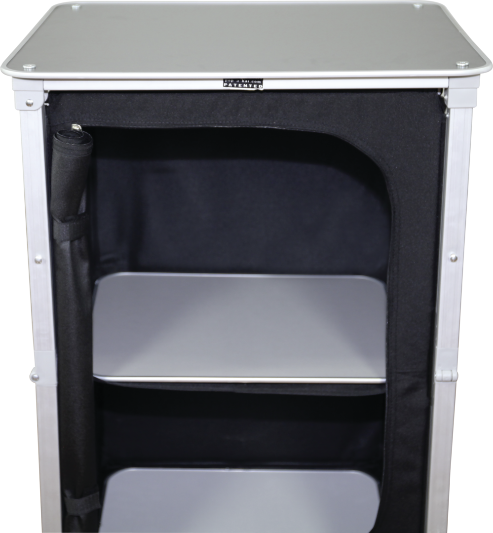 Portable Popup Bar Mini with Black Top (Hardware Only)