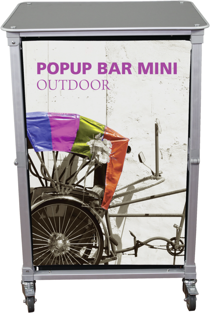 Portable Popup Bar Mini (Graphic Only)