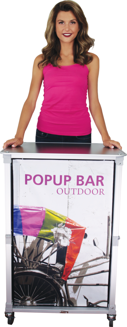 Portable Popup Bar Mini (Graphic Only)