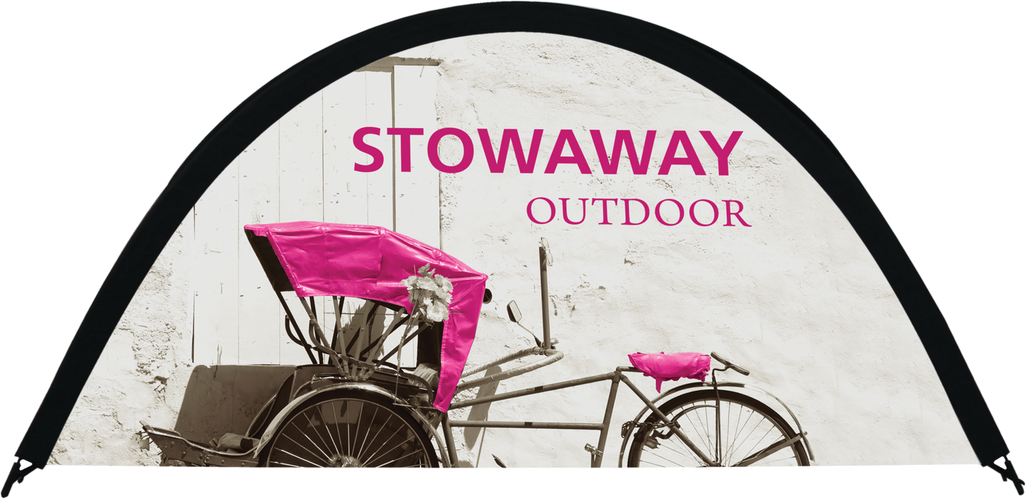 91in x 48.25in Stowaway 3 Large Outdoor Sign (Hardware Only)