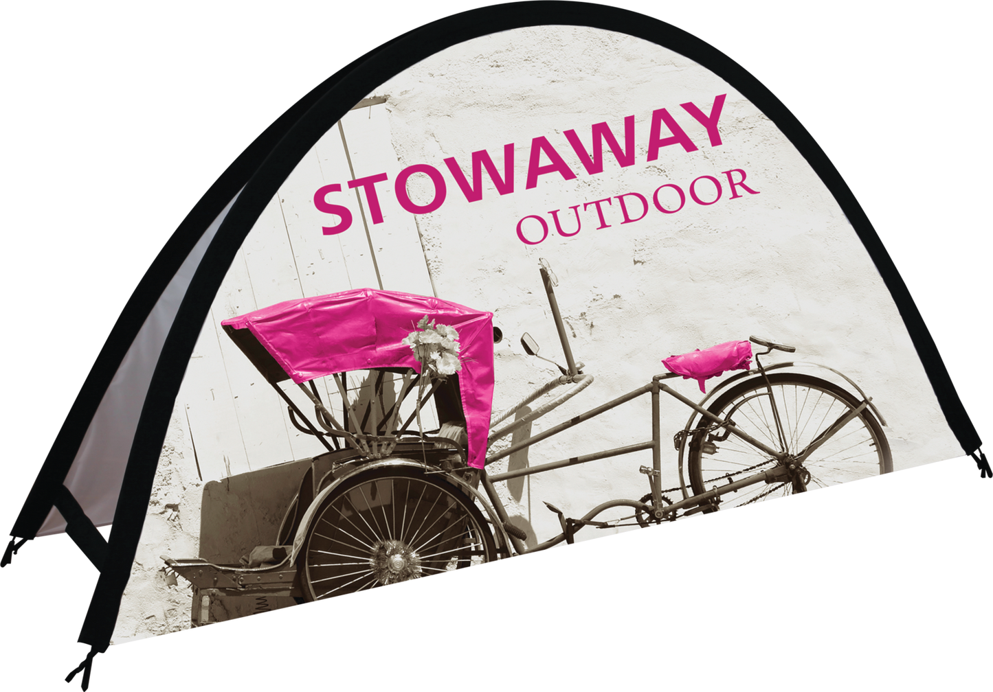 91in x 48.25in Stowaway 3 Large Outdoor Sign (Hardware Only)